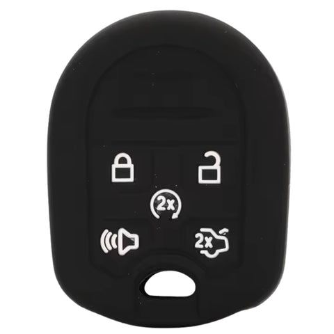 Funda de Silicón para Ford Expedition Mustang F150 F250 F350 Super Duty 5 Botones cono arrancador.