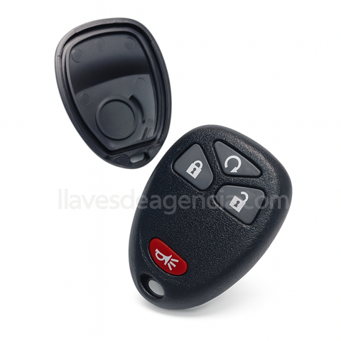 Carcasa de repuesto para control remoto Chevrolet Silverado - Alta calidad, compatible con llaves inteligentes, fácil instalación