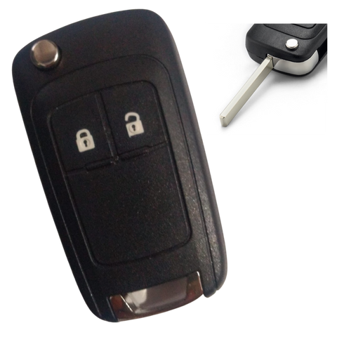 Carcasa llave abatible Chevrolet Tornado, Trax, Colorado - Diseño vista clásica, repuesto compatible y resistente