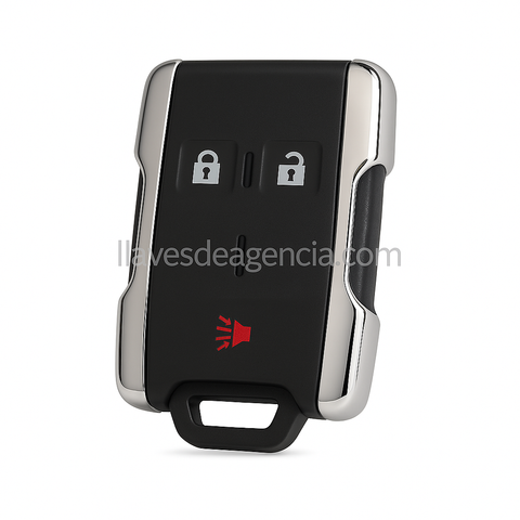 Llave cromada brillante de repuesto para Chevrolet Suburban, Tahoe, Silverado y GMC Sierra, Canyon, acabado premium sin corte