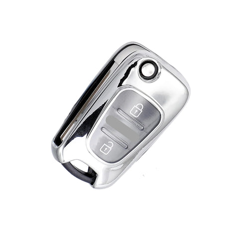 Protector funda de llave Brillante para Hyundai I30 I40 IX25 Creta IX35 HB20 Solaris Elantra Accent