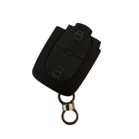 Carcasa llave cabeza ovalada Audi A3 A4 A8 S4 S6 S8 TT Volkswagen 2 botones sin pánico pila CR2032