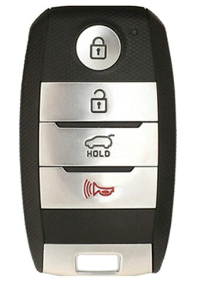 Funda Protectora Negro Brillante para Llave KIA