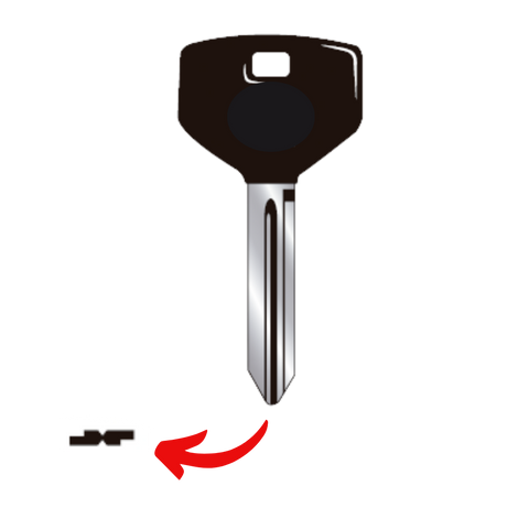 llave automotriz chrysler A81P 743027