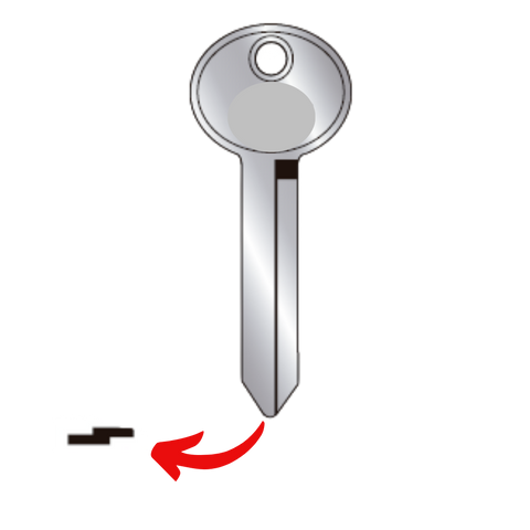 FO-2A F 2A FO-19 llave automotriz ford F2A 745695