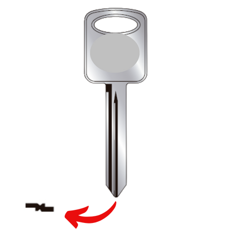 FO-2H F 2H FO-15D F2H H75 llave automotriz ford F2H 745873