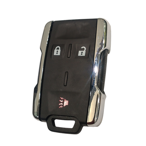 llave carcasa para Chevrolet tipo llavero abrir cerrar y panico para Suburban o Cheyene cromada 772105