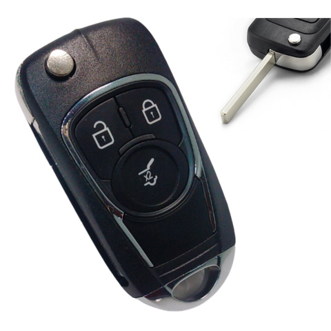 Carcasa para Chevrolet  Abatible Sonic Cruze 3 botones individuales mas resistentes cromada nueva edicion plastico abs 771405