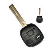 Carcasa de Llave Fija Premium para Toyota FJ Cruiser y Land Cruiser (2008-2015) - Línea al Centro