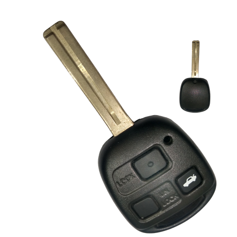 Carcasa de Llave Fija Premium para Toyota FJ Cruiser y Land Cruiser (2008-2015) - Línea al Centro