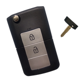 Carcasa para Kia Abatible Tucson Cerato Kia 2 botones + panico