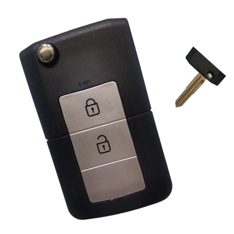 Carcasa para Kia Abatible Tucson Cerato Kia 2 botones + panico