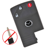Carcasa Llave Control Remoto Mazda (Modelos 2006-2011) - 3 Botones + Pánico