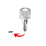 Llave de cerradura de vitrina para R77 AU21 para uso en Austral