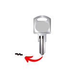 Llave de cerradura de vitrina para R77C AU-21C para uso en Austral