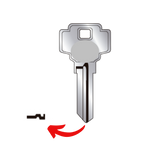 Llave de cerradura para R47N para uso en Dexter