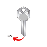 Llave de cerradura para E109 para uso en Kwikset