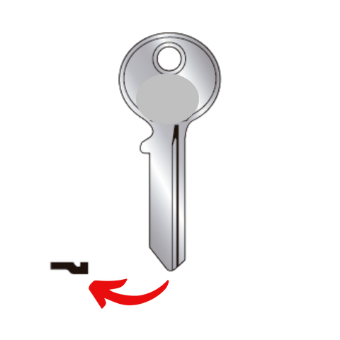 Llave de candado para M6  para uso en Master