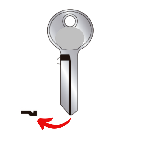 Llave de candado para M6C  para uso en Master