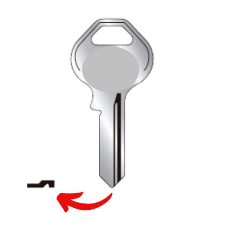 Llave de candado Master para M15 para uso en Master