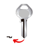 Llave de candado para Master para M15A para uso en Master