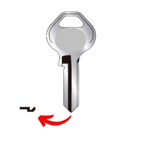 Llave de candado para Master para M15A para uso en Master