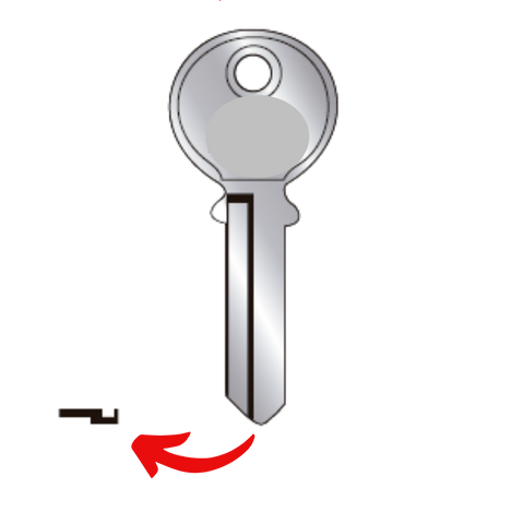 Llave de candado chino grande para TRI12D  para MG-50 para uso en Mg