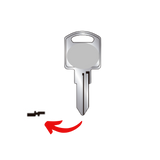 Llave de cerradura de vitrina para R76C  MZ-10C para uso en Mz