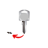 Llave de cerradura de vitrina para R76   PH-10 para uso en Phillips