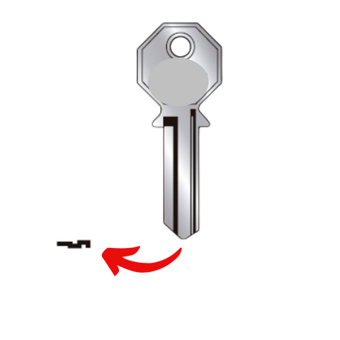 Llave de cerradura para R52 para uso en Phillips