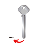 Llave de cerradura para Phillips de pasador largo para R52L compatible con generica 722019