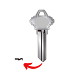 Llave de cerradura para Shellage de 6 cortes para S5 para uso en Schlage