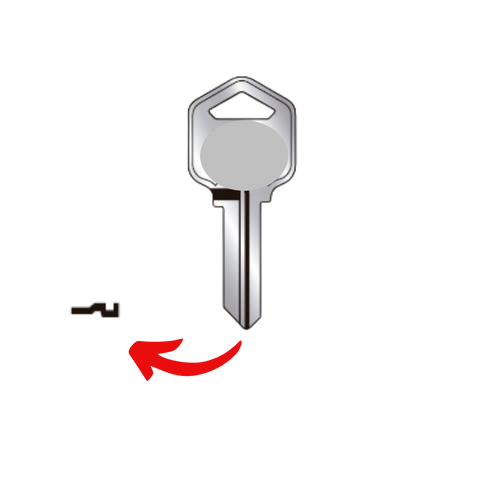 Llave paraTrupper candado 38 milimetros para uso en TRU-3D