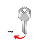 Llave de cerradura para R78, para TRU109 para uso en TRUPER