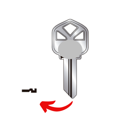 Llave de cerradura para R78, para TRU109 para uso en TRUPER