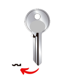 Llave de cerradura para Yale para R1 para uso en Yale