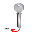 Llave de cerradura electrica 6 pernos para R1L para uso en Yale