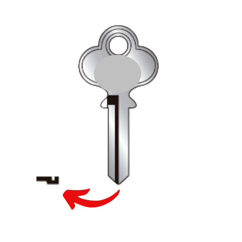 Llave de cerradura para E42H