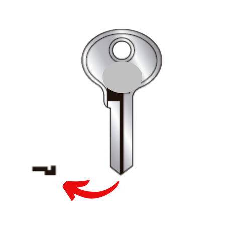 Llave de candado para Master chiquito para M2C para uso en Master