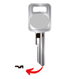 Llave para Chevrolet uso A64 Letra  A