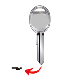 Llave para Chevrolet uso A67 Letra D