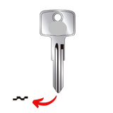 Llave para Chevrolet uso A86