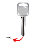 Llave para Chevrolet uso A88