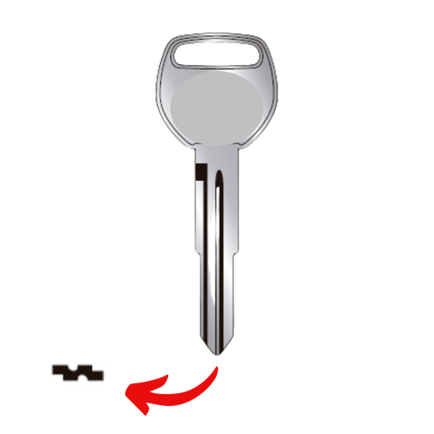 Llave para Honda uso HON16D