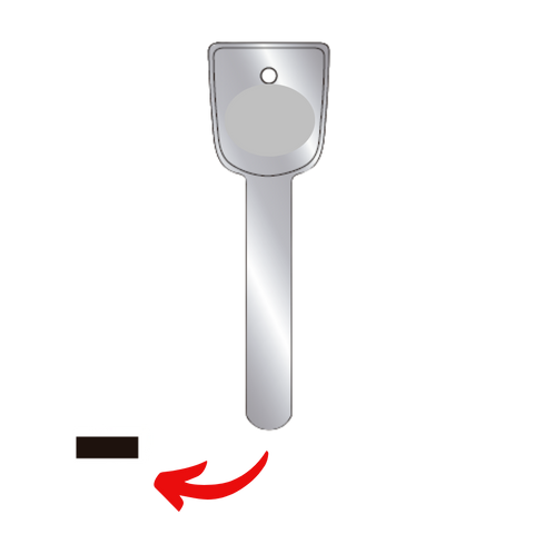 Llave para Honda uso HO112