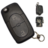 Carcasa para llave Audi 2 botones para batería 2032