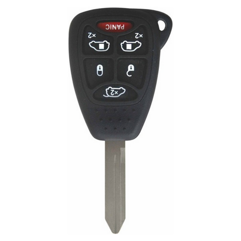 Llave con Chip para Chrysler Cirrus, Sebring, Town & Country (2004-2007) y Dodge Caravan, Grand Caravan (2004-2007)