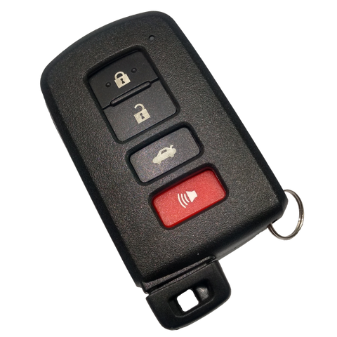 Carcasa de Control Remoto Negra para Toyota: Repuesto con Botones de Cajuela y Pánico Compatible con Avalon (2013-2018), Camry (2012-2017), Corolla (2014-2020), Highlander (2014-2019), Sequoia (2019-2022)"