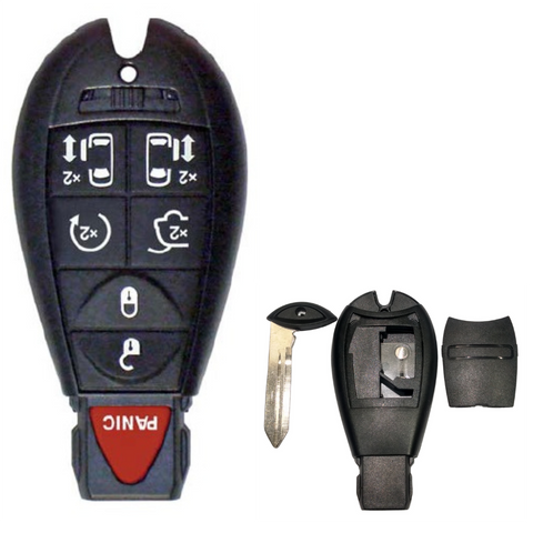 Llave de Control Remoto para Dodge Grand Caravan & Chrysler Town & Country (2008-2016/2020) - Repuesto