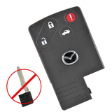 Carcasa Llave Remoto Mazda RX-8 (2004-2011) - 4 Botones de Presencia